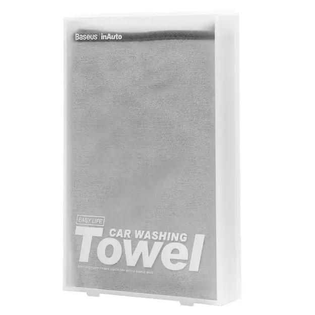 Baseus microfiber car drying towel microfiber 40 cm x 80 cm gray (CRXCMJ-A0G) 24