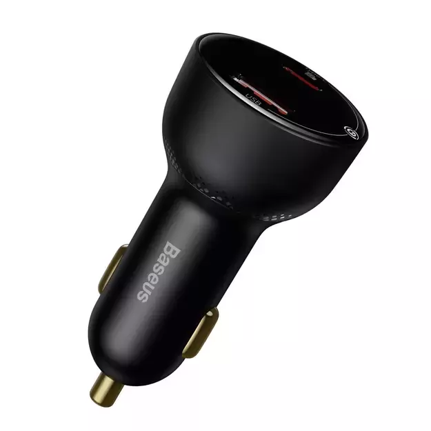 Baseus Superme szybka ładowarka samochodowa USB / USB Typ C 100W PPS Quick Charge Power Delivery czarny (CCZX-01) 2