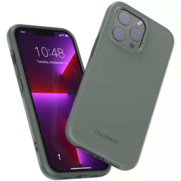 Choetech MFM Anti-drop Case Cover for iPhone 13 Pro Max green (PC0114-MFM-GN) 8