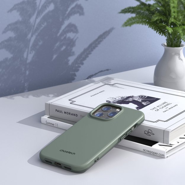 Choetech MFM Anti-drop Case Cover for iPhone 13 Pro Max green (PC0114-MFM-GN) 16