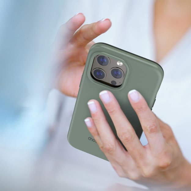 Choetech MFM Anti-drop Case Cover for iPhone 13 Pro Max green (PC0114-MFM-GN) 14