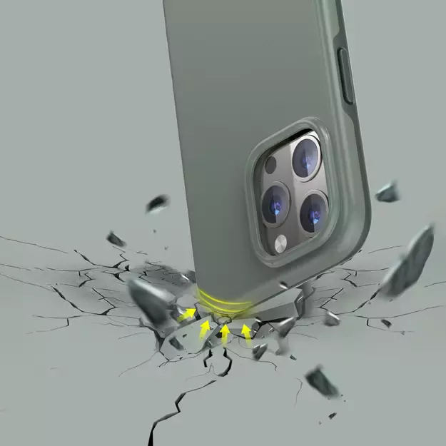 Choetech MFM Anti-drop Case Cover for iPhone 13 Pro Max green (PC0114-MFM-GN) 4