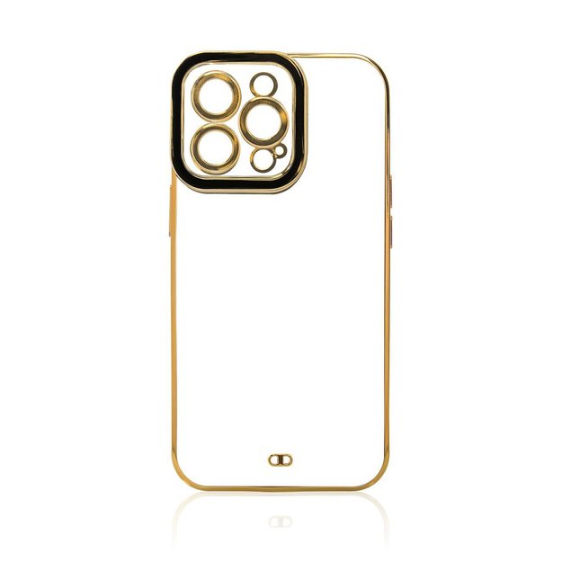 Fashion Case Case for Samsung Galaxy A12 5G Gold Frame Gel Cover Black 5