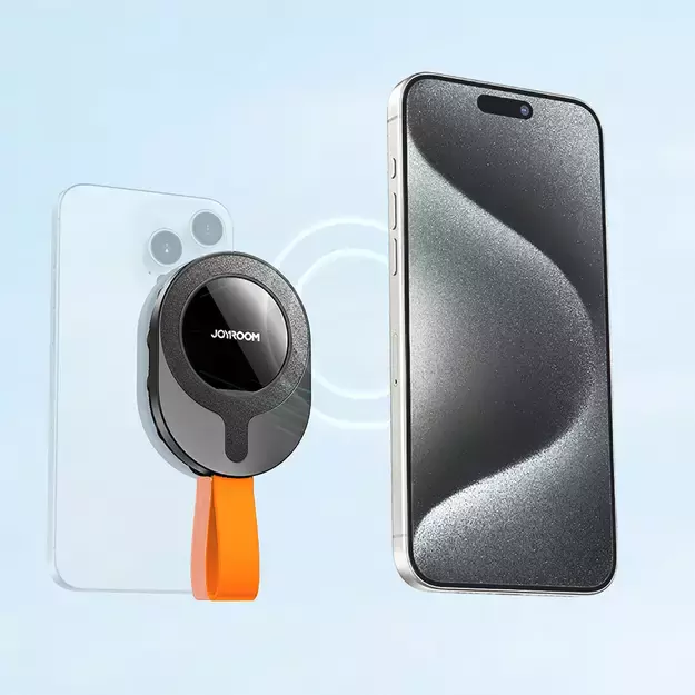 Joyroom JR-ZS393-S magnetic holder with suction cups for 4.7-7  phone - black and orange 8