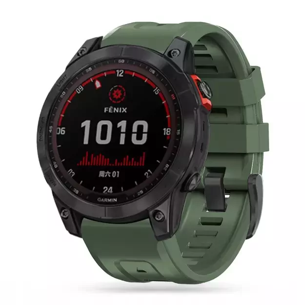Tech-Protect IconBand strap for Garmin Fenix 3 / 5X / 3HR / 5X Plus / 6X / 6X Pro / 7X - green 10
