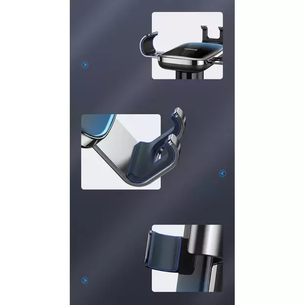 Baseus Glaze Gravity Car Mount black (SUYL-LG01) 16
