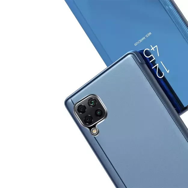 Clear View Case cover for Samsung Galaxy A22 4G blue 6