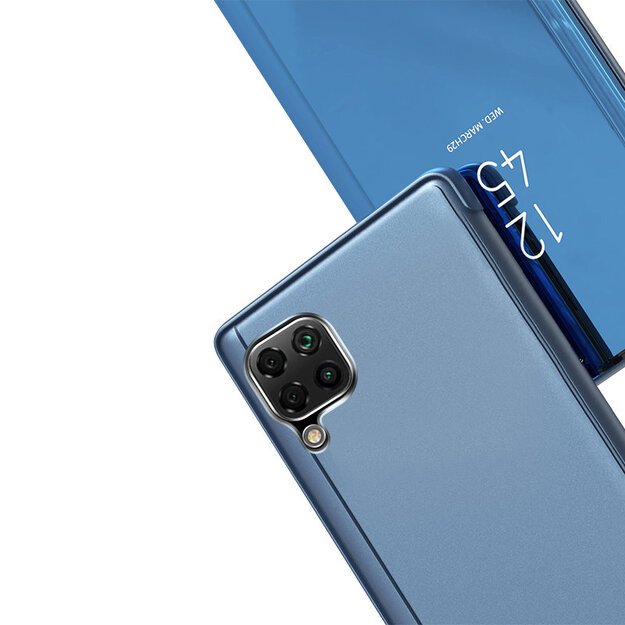 Clear View Case cover for Samsung Galaxy A22 4G blue 14