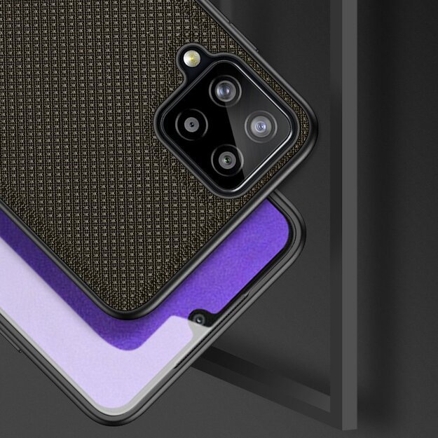 Dux Ducis Fino case covered with nylon material for Samsung Galaxy A22 4G green 20