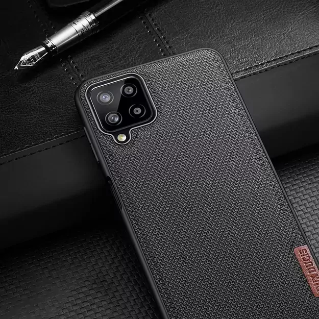 Dux Ducis Fino case covered with nylon material for Samsung Galaxy A22 4G green 10