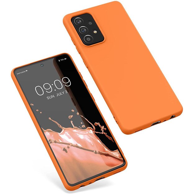 Silicone Case Soft Flexible Rubber Cover for Samsung Galaxy A22 4G blue 9