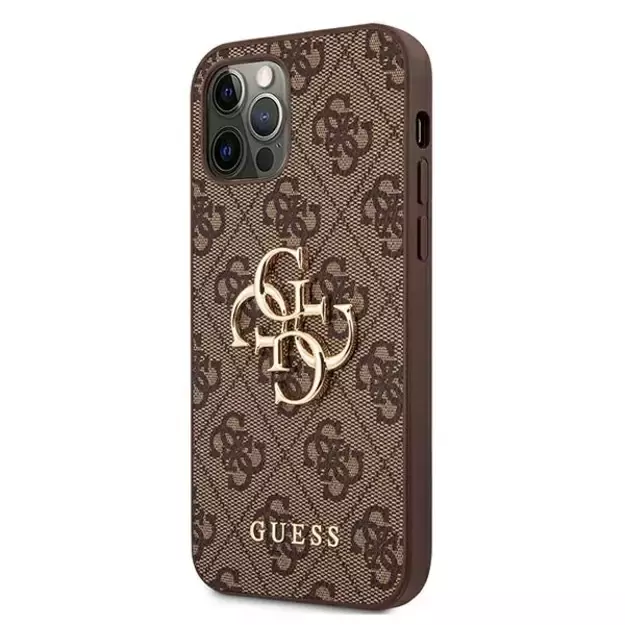 Guess 4G Big Metal Logo Case for iPhone 12 / iPhone 12 Pro - 1