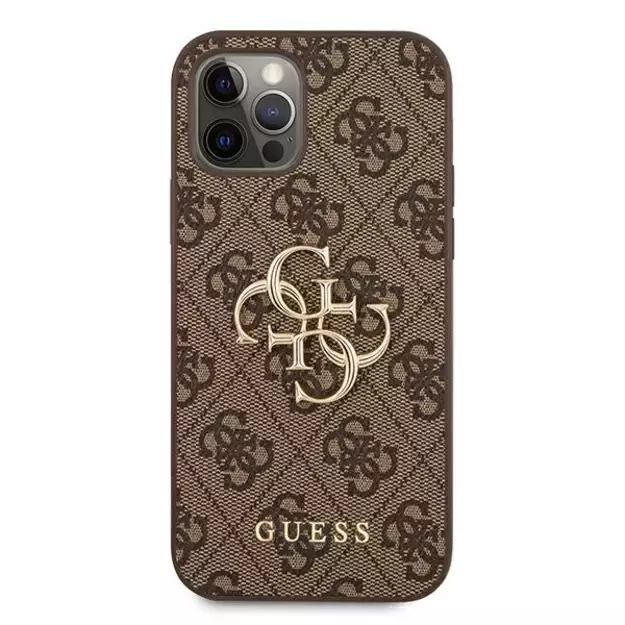 Guess 4G Big Metal Logo Case for iPhone 12 / iPhone 12 Pro - 2