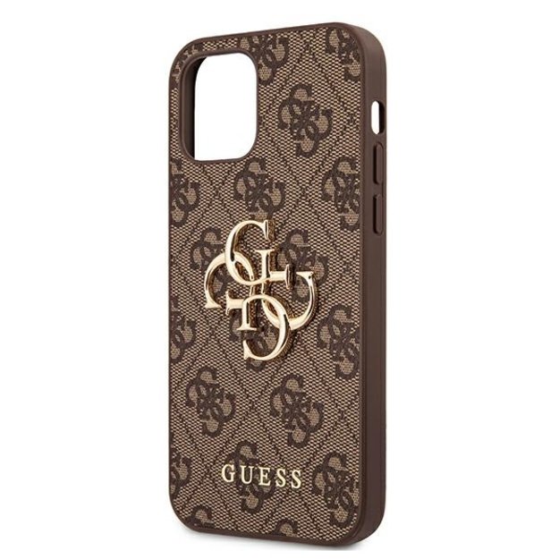 Guess 4G Big Metal Logo Case for iPhone 12 / iPhone 12 Pro - 12
