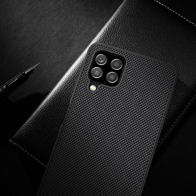 Nillkin Textured Case durable reinforced case with gel frame and nylon back for Samsung Galaxy A22 4G black 22