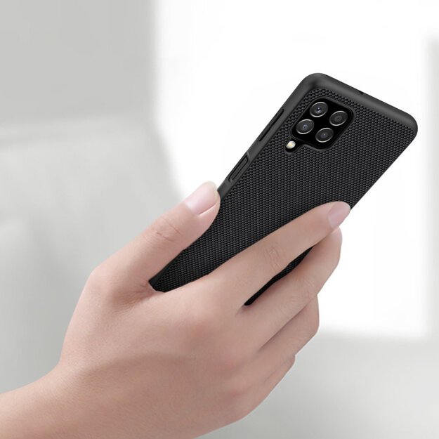 Nillkin Textured Case durable reinforced case with gel frame and nylon back for Samsung Galaxy A22 4G black 15