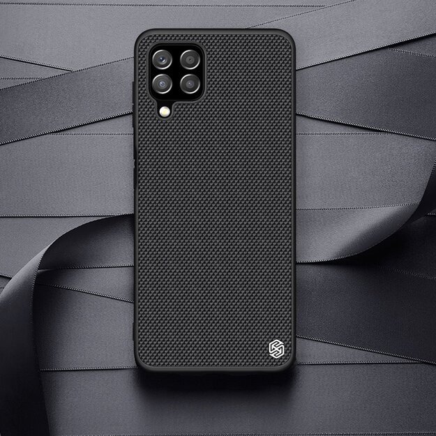 Nillkin Textured Case durable reinforced case with gel frame and nylon back for Samsung Galaxy A22 4G black 21
