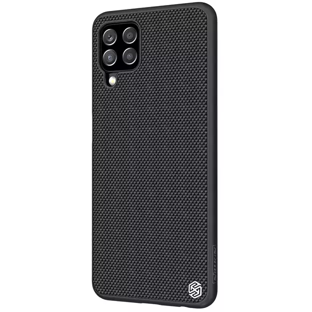 Nillkin Textured Case durable reinforced case with gel frame and nylon back for Samsung Galaxy A22 4G black 24