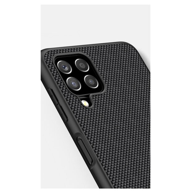 Nillkin Textured Case durable reinforced case with gel frame and nylon back for Samsung Galaxy A22 4G black 17