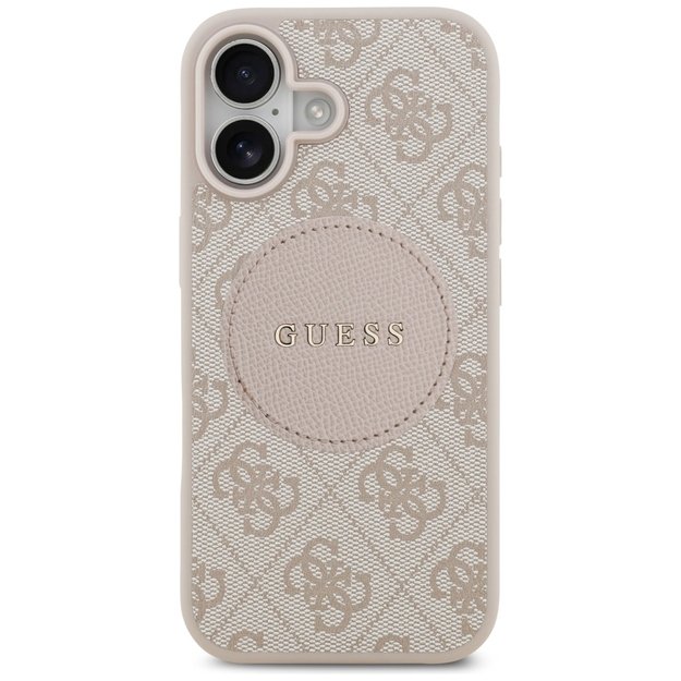 Guess 4G Circle Classic Logo MagSafe Case for iPhone 17 - Pink 2