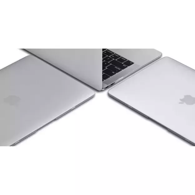 Tech-Protect SmartShell Case for MacBook Air 13&quot  M2 / M3 / 2022-2024 - Clear-Glitter 6