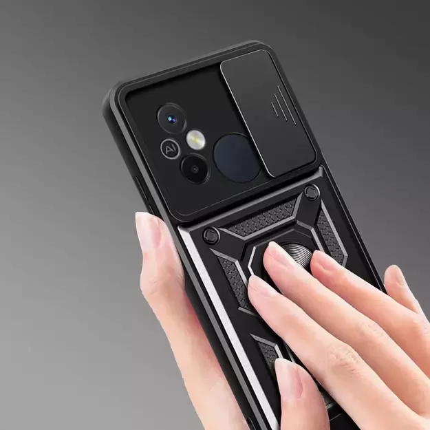 Tech-Protect CamShield Pro Case for Xiaomi Redmi 12C - Black 8