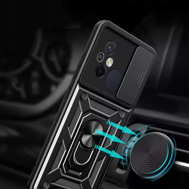 Tech-Protect CamShield Pro Case for Xiaomi Redmi 12C - Black 7