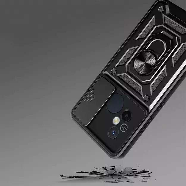 Tech-Protect CamShield Pro Case for Xiaomi Redmi 12C - Black 6