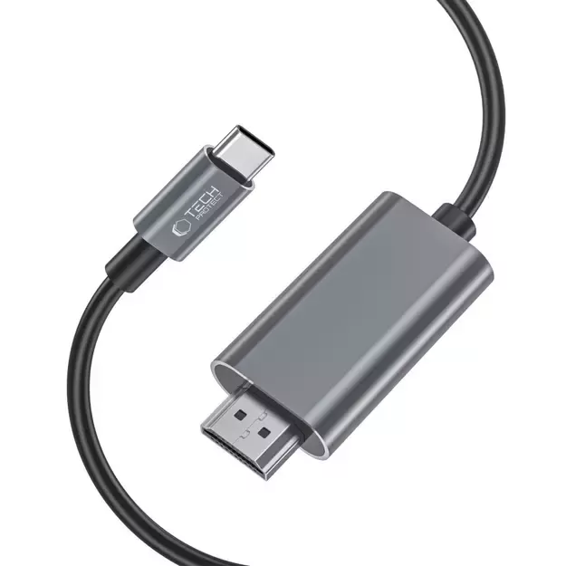 Tech-Protect UltraBoost USB-C / HDMI 4K 60Hz Cable 2m - Black 5