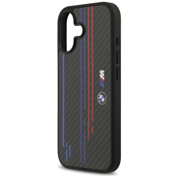BMW M Kevlar Lines &amp  Logo MagSafe Case for iPhone 17 - Black 4