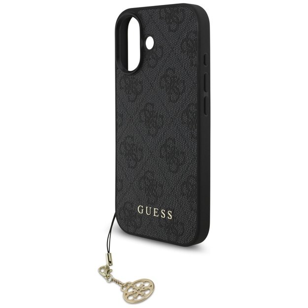 Guess 4G Charms Collection MagSafe case for iPhone 17 - black 4