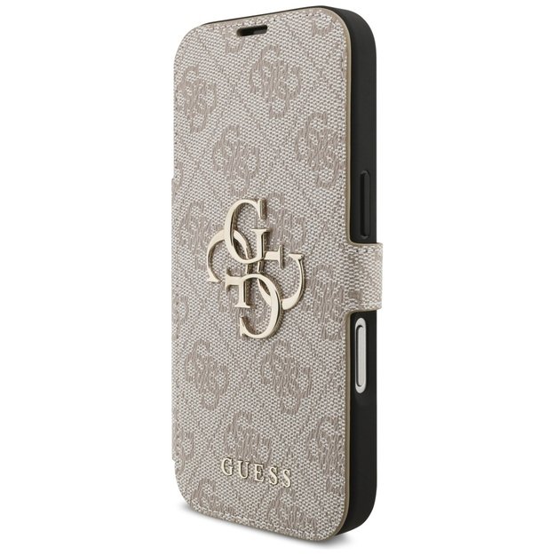 Guess Book 4G Metal Logo Case for iPhone 17 Pro - Pink 3