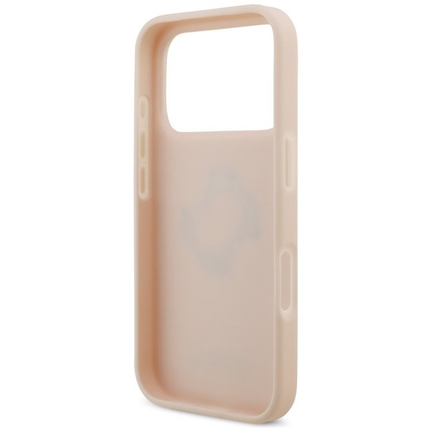 Guess Grained Big 4G &amp  Classic Logo iPhone 17 Pro Case - Pink 6