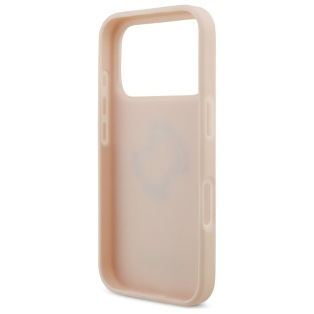 Guess Grained Big 4G &amp  Classic Logo iPhone 17 Pro Case - Pink 6
