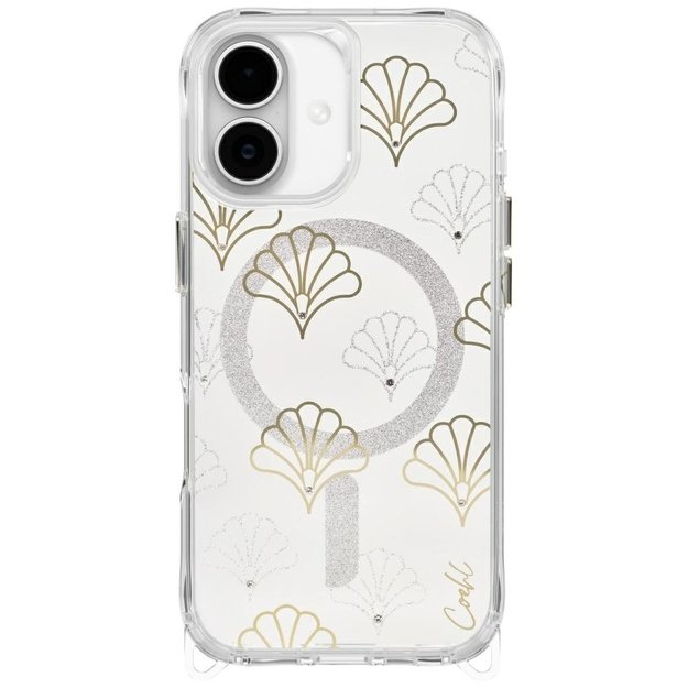 Uniq Coehl Maree case for iPhone 17 Magnetic Charging - silver