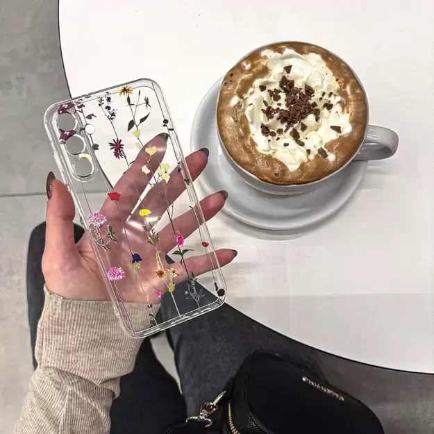 Tech-Protect FlexAir+ Case for Samsung Galaxy A35 5G - Colorful Flowers 2