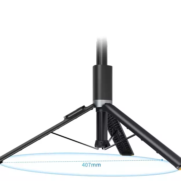 Tech-Protect L08S Bluetooth Selfie Stick with Remote Control, Tripod up to 141cm - Black 7