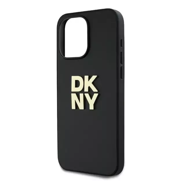 DKNY Wrist Strap Stock Logo case for iPhone 15 Pro Max - black 4