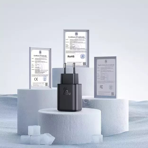 Joyroom JR-TCF23 USB-C 25W SFC / PPS / PD network charger - black 26