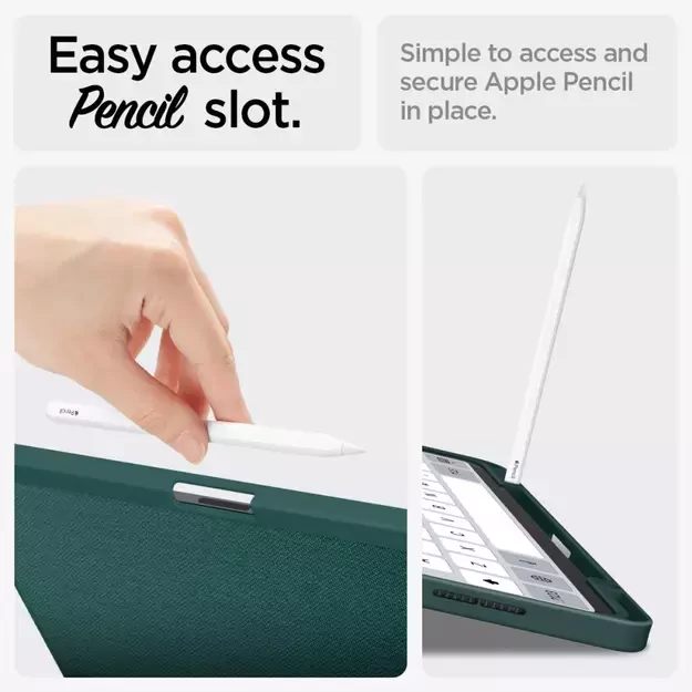 Spigen Urban Fit iPad Air 13&quot  2024 Case - Green 32