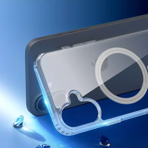 Dux Ducis Clin Mag case with MagSafe for iPhone 16 - transparent 7
