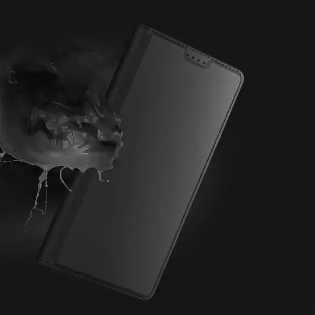 Dux Ducis Skin Pro iPhone 16 Pro Case with Flip and Card Slot - Black 25