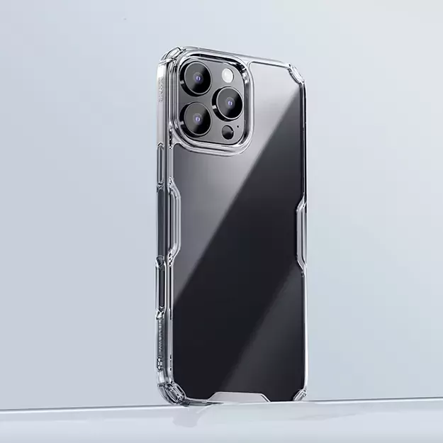 Nillkin Nature Pro Case for iPhone 16 Pro - transparent and white 5