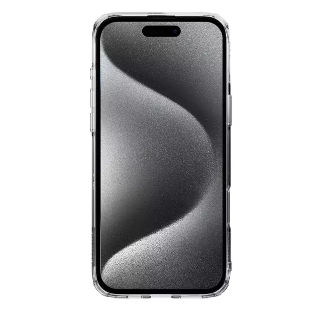 Nillkin Nature Pro Case for iPhone 16 Pro - transparent and white 3