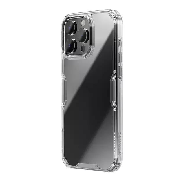 Nillkin Nature Pro Case for iPhone 16 Pro - transparent and white 1