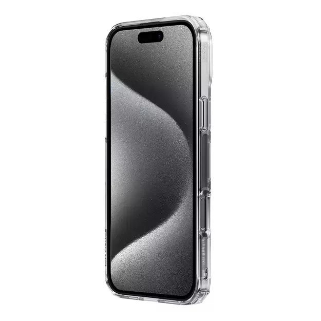 Nillkin Nature Pro Case for iPhone 16 Pro - transparent and white 4