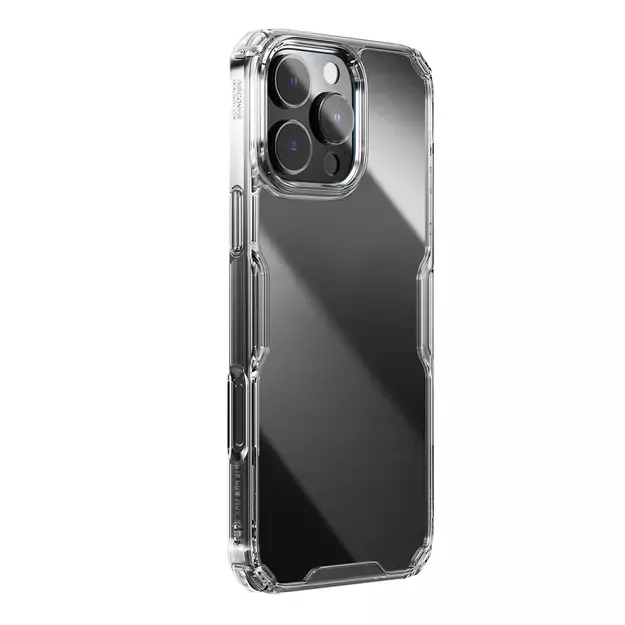 Nillkin Nature Pro Case for iPhone 16 Pro - transparent and white 2