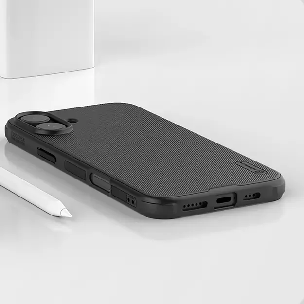 Nillkin Super Frosted Shield Pro Magnetic Case for iPhone 16 - black 33