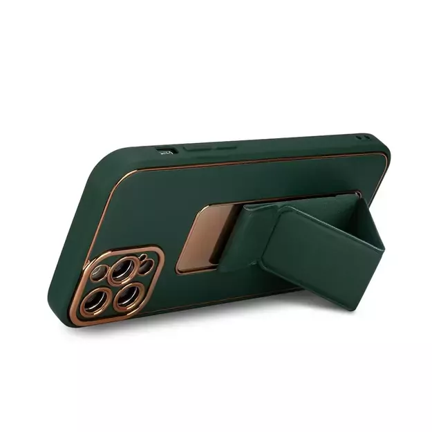 New Kickstand Case for iPhone 13 Pro with stand green 22