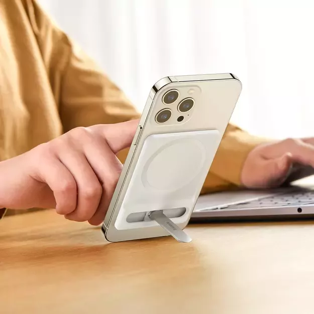 Baseus folding stand with magnetic holder white (LUXZ010002) 9